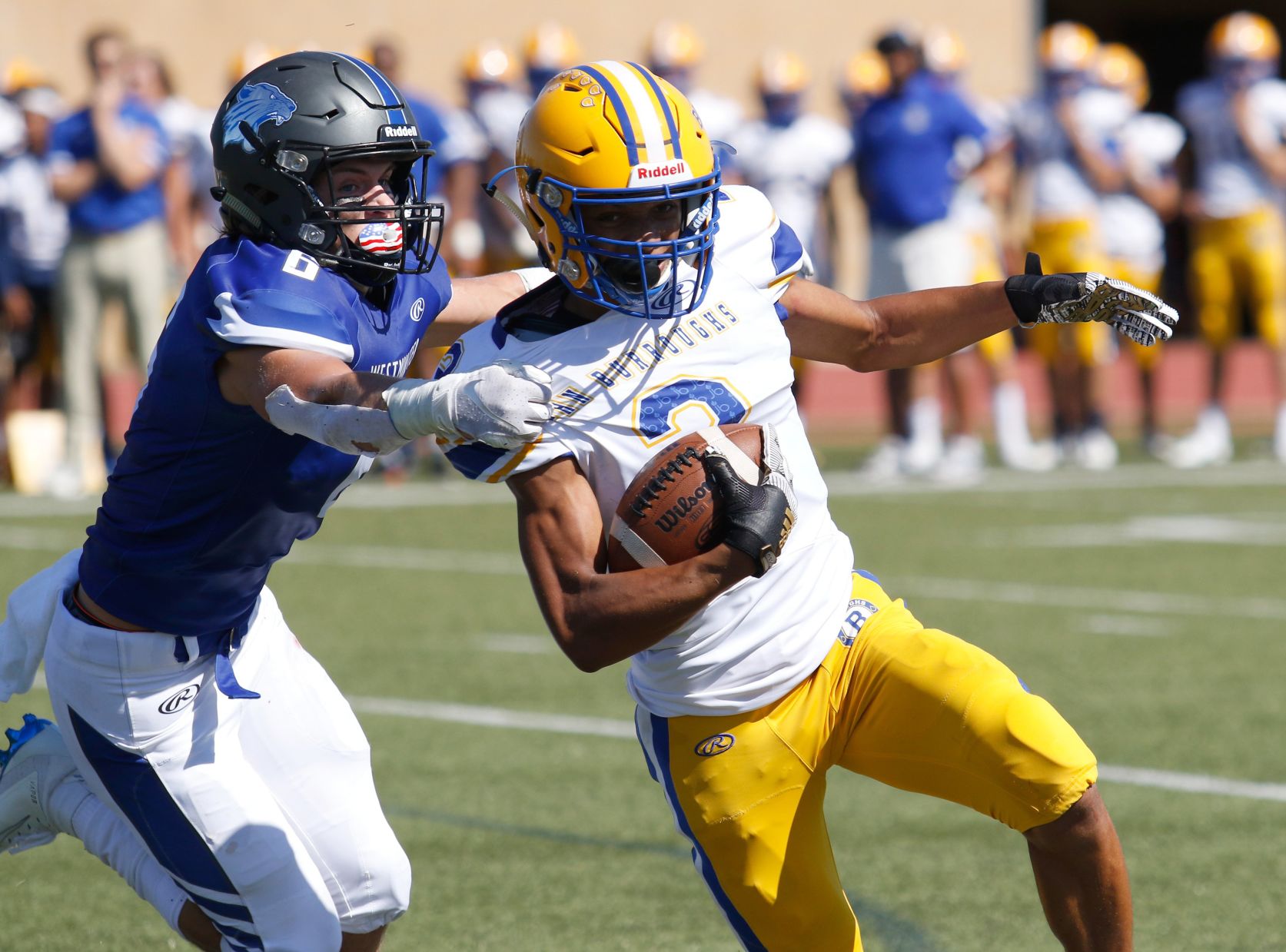 John Burroughs at Westminster Football